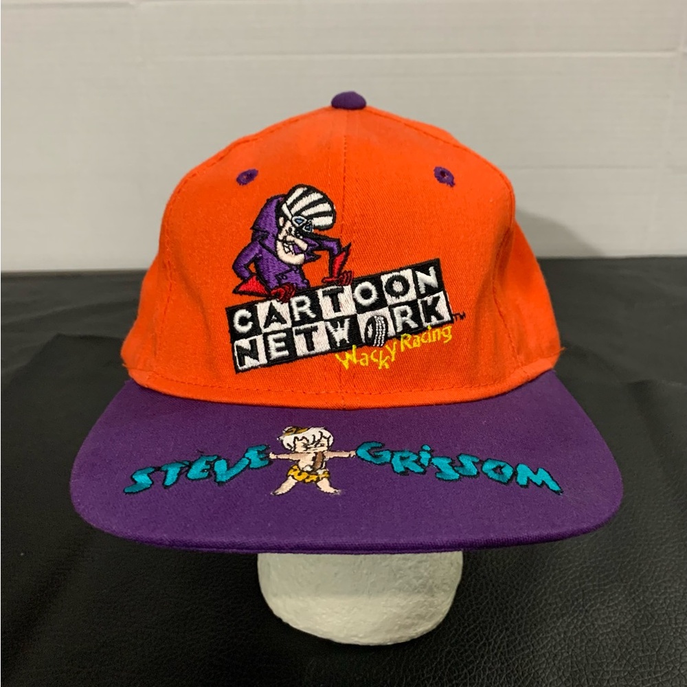 Vintage Cartoon Network Wacky Racing Steve Grissom #29 Nascar Snapback Hat